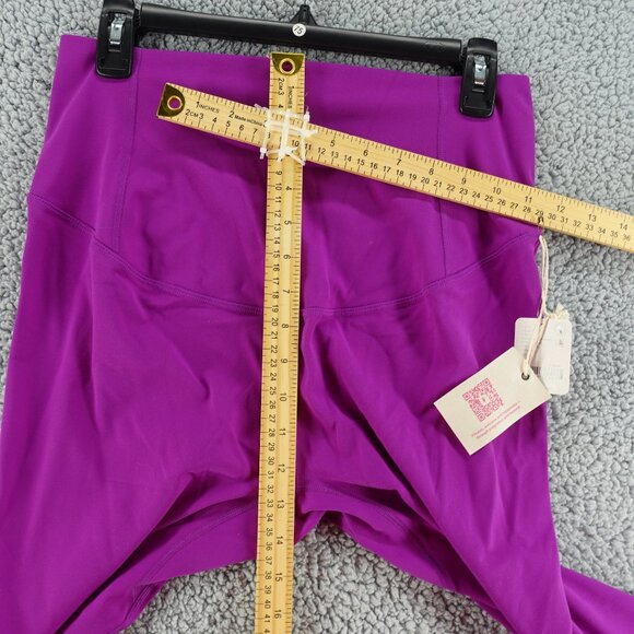 Free People Movement x Hatch Never Better Leggings Purple NWT Size Large $108 - Picture 9 of 12